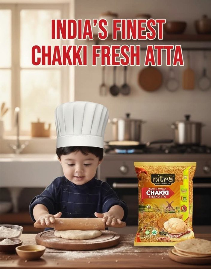 NITRA Chakki Fresh Atta